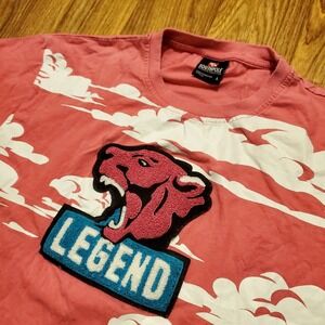 Southpole Shirt Adult Large Pink‎ Clouds Legend Streetwear Hip Hop Y2K